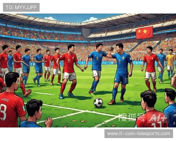 足球场上球星化身动漫角色激情对决展现足球梦幻精彩瞬间